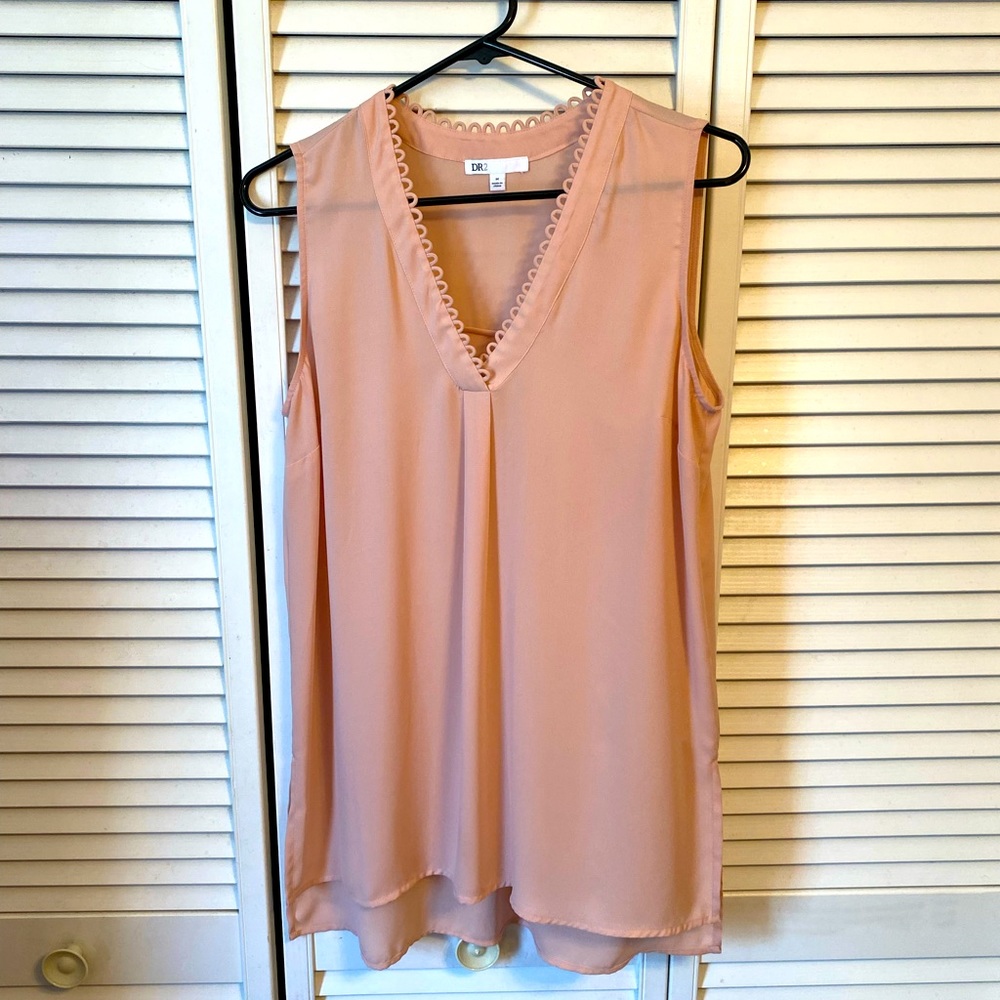 Sleeveless tunic blouse NWOT